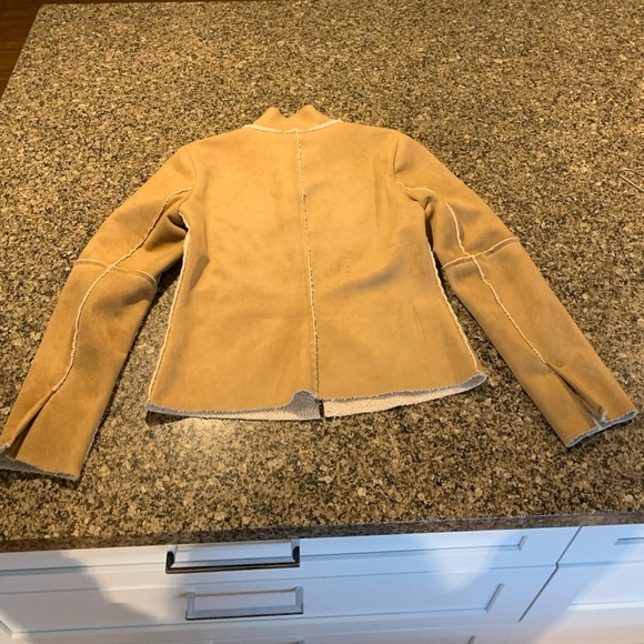Velvet by Spencer Graham Vintage Faux Suede/Shearling Jacket. Size M. - Picture 2 of 9